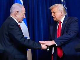 streit um vorgehen im libanon: trump lässt wahlunterstützung für netanjahu vorerst offen
